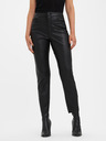 Vero Moda Schwarz Damen Lederhose VERO MODA Brenda