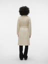 Vero Moda Cremefarbener Damenmantel VERO MODA Paula