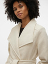 Vero Moda Cremefarbener Damenmantel VERO MODA Paula