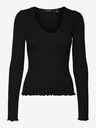 Vero Moda Schwarzer VERO MODA Evie Damenpullover