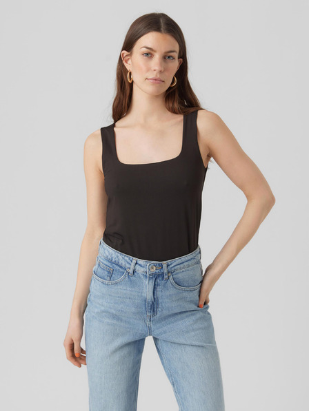 Vero Moda Schwarzes Damen-Tank-Top VERO MODA Bianca