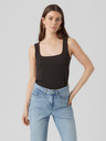 Vero Moda Schwarzes Damen-Tank-Top VERO MODA Bianca