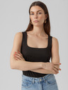 Vero Moda Schwarzes Damen-Tank-Top VERO MODA Bianca