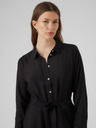 Vero Moda Schwarzes VERO MODA Debby Hemdblusenkleid für Damen