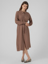 Vero Moda VERO MODA Debby braunes Hemdblusenkleid für Damen