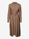 Vero Moda VERO MODA Debby braunes Hemdblusenkleid für Damen