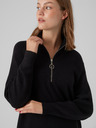Vero Moda Schwarzer Damen Pullover Kleid VERO MODA Goldneedle