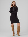 Vero Moda Schwarzer Damen Pullover Kleid VERO MODA Goldneedle