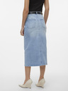 Vero Moda Hellblauer Damen-Denim-Midi-Rock Vero Moda Veri