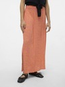 Vero Moda Vero Moda Menny rosa und orange Damen Maxirock mit Blumenmuster