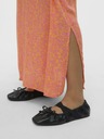 Vero Moda Vero Moda Menny rosa und orange Damen Maxirock mit Blumenmuster