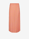 Vero Moda Vero Moda Menny rosa und orange Damen Maxirock mit Blumenmuster