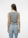 Vero Moda Blau-cremefarben gestreiftes Oberteil Vero Moda Holly
