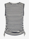 Vero Moda Blau-cremefarben gestreiftes Oberteil Vero Moda Holly