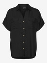 Vero Moda Schwarzes Damenhemd Vero Moda Bumpy