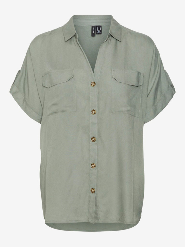 Vero Moda Grünes Vero Moda Bumpy Shirt für Frauen