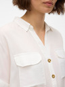 Vero Moda Weißes Vero Moda Bumpy Hemd für Damen