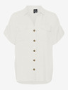 Vero Moda Weißes Vero Moda Bumpy Hemd für Damen