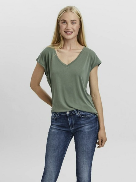 Vero Moda Grünes Vero Moda Filli T-Shirt für Frauen