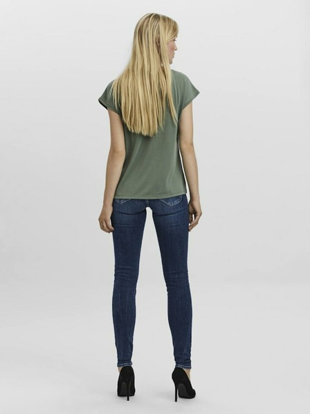 Vero Moda Grünes Vero Moda Filli T-Shirt für Frauen
