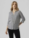 Vero Moda Weiß und blau gestreifte Damenbluse Vero Moda Bumpy