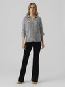 Vero Moda Weiß und blau gestreifte Damenbluse Vero Moda Bumpy