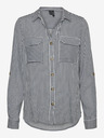 Vero Moda Weiß und blau gestreifte Damenbluse Vero Moda Bumpy