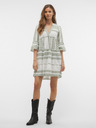 Vero Moda Grün-weiß gemustertes Damen-Kleid Vero Moda Dicthe