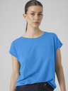 Vero Moda Blaues Damen-T-Shirt Vero Moda Ava