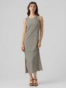 AWARE by VERO MODA Schwarz-beige gestreiftes Damen Maxikleid AWARE by VERO MODA Fiona