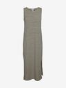 AWARE by VERO MODA Schwarz-beige gestreiftes Damen Maxikleid AWARE by VERO MODA Fiona