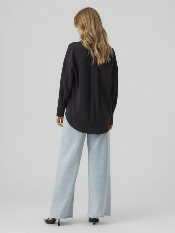 Vero Moda Schwarzes Damenhemd Vero Moda Queeny