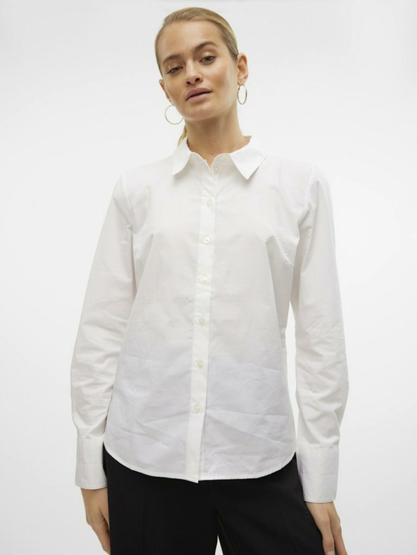 Vero Moda Weißes Vero Moda Anna-Hemd für Damen