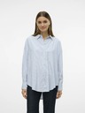 Vero Moda Blau-weiß gestreiftes Hemd Vero Moda Nora