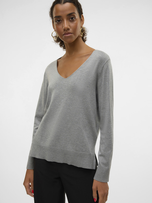 Vero Moda Grauer Damenpullover Vero Moda Silje