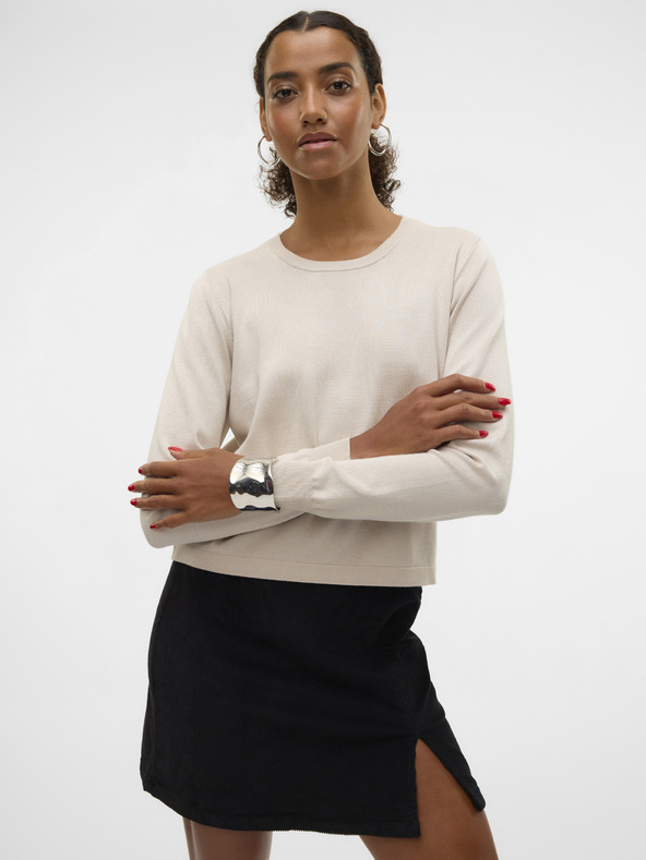 Vero Moda Beiger Damenpullover Vero Moda Silje