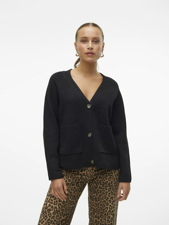 Vero Moda Schwarze Damen-Strickjacke Vero Moda Boom