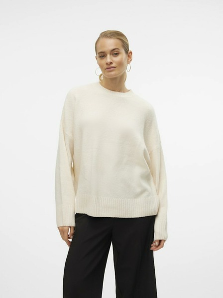 Vero Moda Beige Damen-Strickjacke Vero Moda Boom