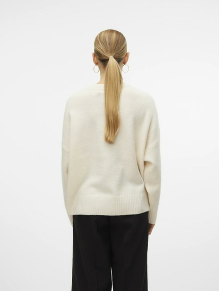 Vero Moda Beige Damen-Strickjacke Vero Moda Boom