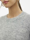 Vero Moda Hellgrauer Damenpullover Vero Moda Novah