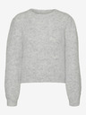 Vero Moda Hellgrauer Damenpullover Vero Moda Novah