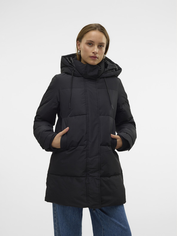 Vero Moda Schwarzer Damen-Daunenmantel Vero Moda Leonielea