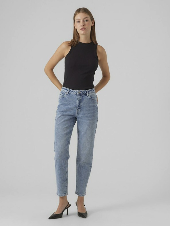 Vero Moda Hellblaue Damen-Mama-Jeans Vero Moda Linda