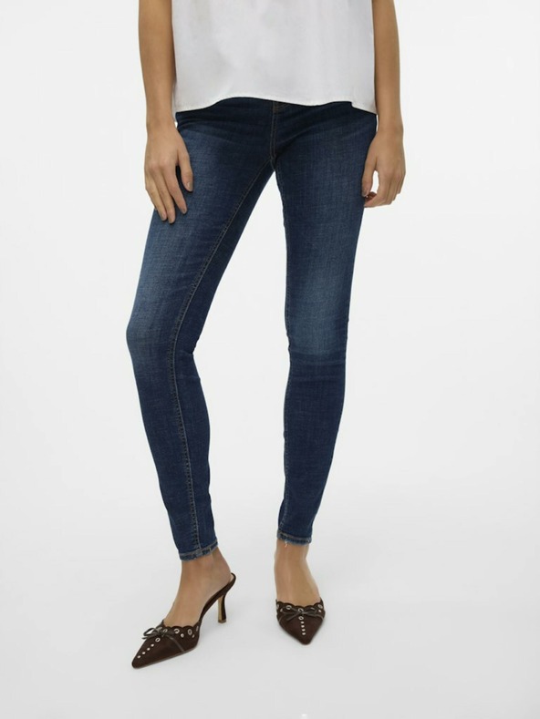 Vero Moda Dunkelblaue Skinny-Jeans für Damen Vero Moda
