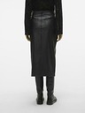 Vero Moda Schwarzer Damen Lederrock Vero Moda