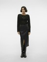 Vero Moda Schwarzer Damen Lederrock Vero Moda