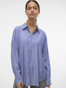Vero Moda Weiß und blau gestreiftes Damenhemd Vero Moda Nora