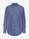 Vero Moda Weiß und blau gestreiftes Damenhemd Vero Moda Nora