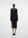 AWARE by VERO MODA Schwarzes Damen-Pullover-Kleid AWARE von VERO MODA Lynzi