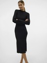 AWARE by VERO MODA Schwarzes Damen-Pullover-Kleid AWARE von VERO MODA Lynzi